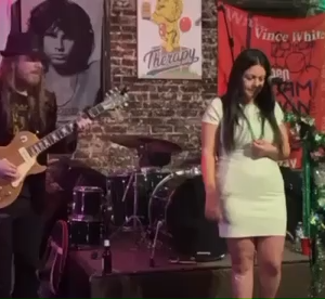 First time on stage!